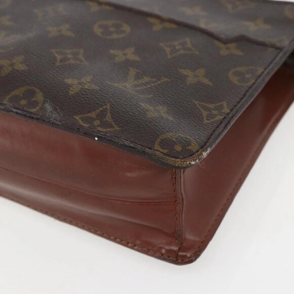 LOUIS VUITTON Monogram Pochette Homme Clutch Bag M51795 LV Auth 155907 - Picture 16 of 16